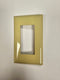 Pass & Seymour Ivory Single Gang Snap-On Wall Switch/Receptacle Plate