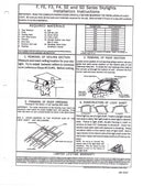 Instructions for A double pane skylight with a green tint and metal fixtures, designed for mobile home installation.
