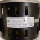 A black Nordyne/Miller/Intertherm blower motor with visible wiring and mounting brackets.