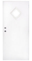 Combination Door for Mobile Homes with Diamond Window (NOT RETURNABLE)