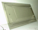 A double pane emerald green mobile home skylight with polycarbonate material and anti-siphon ridges.