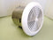 Ventline bathroom exhaust fan with white cover and grill, displayed against a neutral background.