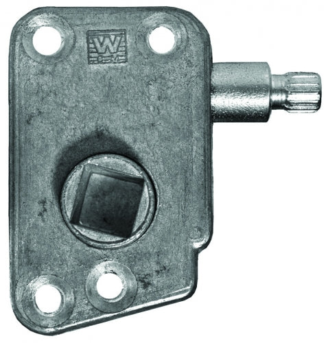 Jalousie Window Side Mount Operator -3/8in Square, 1/4in Hub Protection