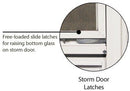 Combination Door for Mobile Home w/ 9-Lite Glass (NOT RETURNABLE)