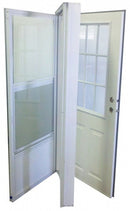 Combination Door for Mobile Home w/ 9-Lite Glass (NOT RETURNABLE)