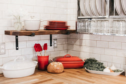 Modular home kitchen counter remodeled
