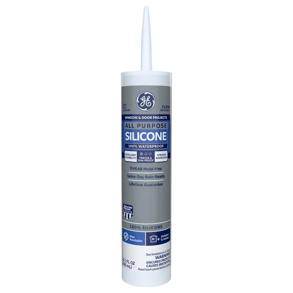 Clear GE General Purpose 100% Silicone