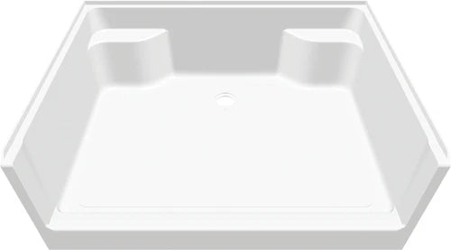 Lyons 42''x54'' Fiberglass White Mobile Home Shower Base