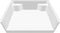 Lyons 42''x54'' Fiberglass White Mobile Home Shower Base