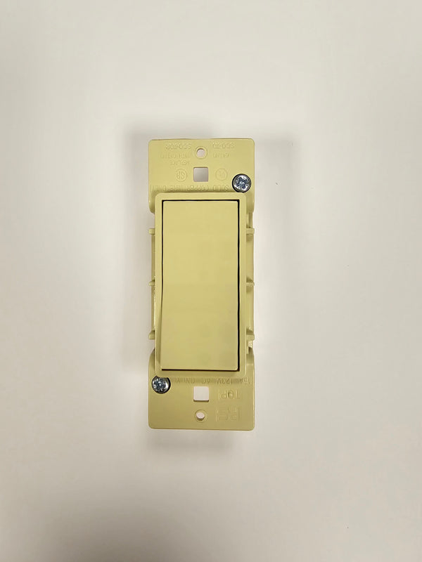 Pass & Seymour Ivory Self Contained Rocker Wall Switch