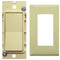 Pass & Seymour Ivory Self Contained Rocker Wall Switch With Plate
