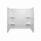 Lyons 27''x54'' White Mobile Home Tub With 3 Piece Surround