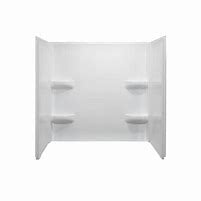 Lyons 27''x54'' White Mobile Home Tub With 3 Piece Surround