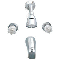 Empire Chrome 2-Handle Tub/Shower Diverter