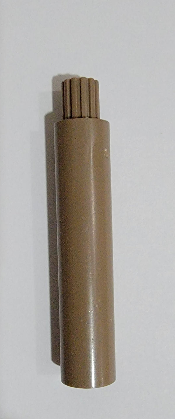2" Brown Plastic Crank Handle Extension