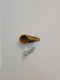 Brown Plastic Storm Window Clip with Screw