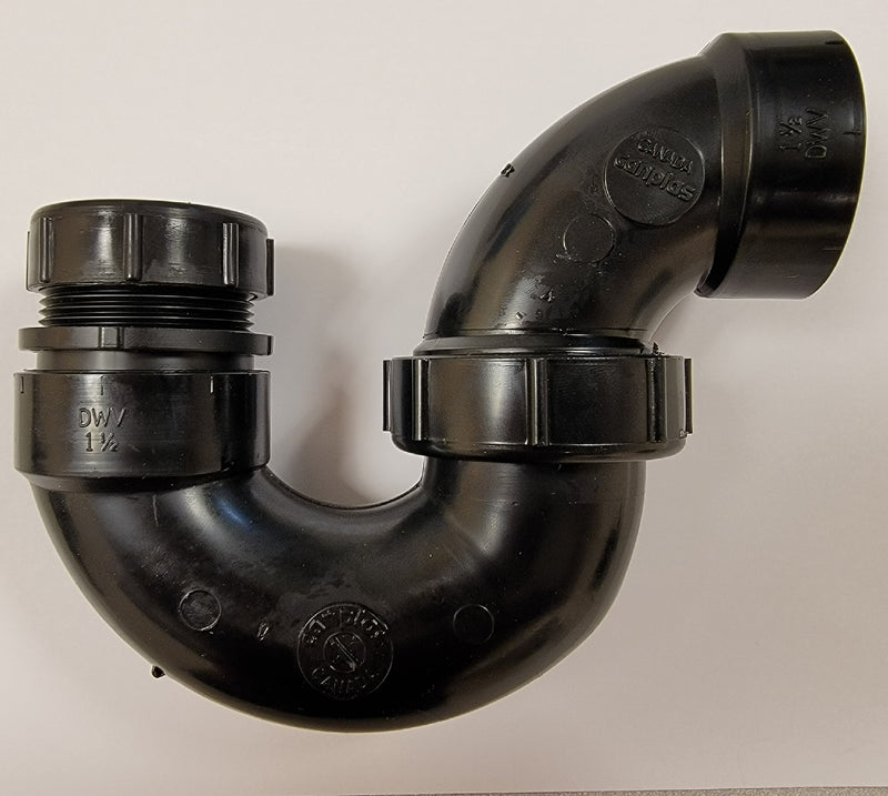 ABS Trap Connector 1 ½ in Swivel Outlet (1 1/2in  Drain Outlet)
