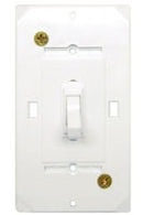 Wirecon White Self Contained Wall Switch