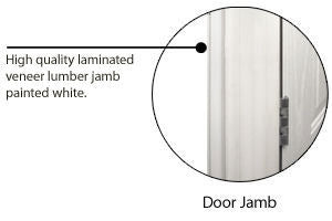 9-Lite Combination Door for Mobile Homes with Cottage Window (NOT RETURNABLE)