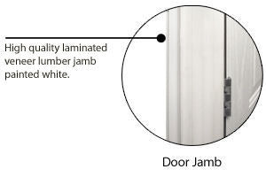 Combination Door for Mobile Homes with Diamond Window (NOT RETURNABLE)