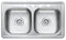 Stainless Steel Mobile Home Kitchen Sink 33x19x8
