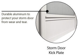 Conventional Storm Doors (NOT RETURNABLE)