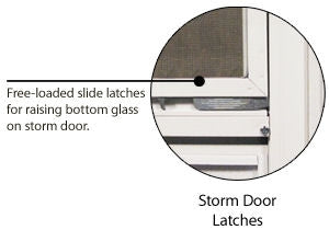 Conventional Storm Doors (NOT RETURNABLE)