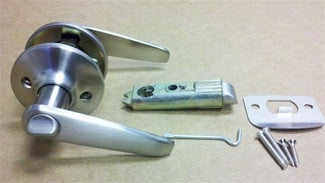 Satin Nickel Lever Privacy Door Knob