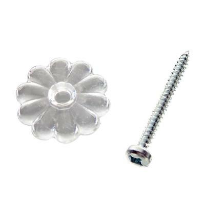 100 Pack of Clear Rosette's
