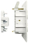 Wirecon White Self Contained Wall Receptacle – Star Supply USA