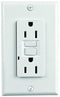 White 15 AMP Ground Fault Circuit Interrupter