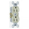 Almond Duplex Wall Receptacle
