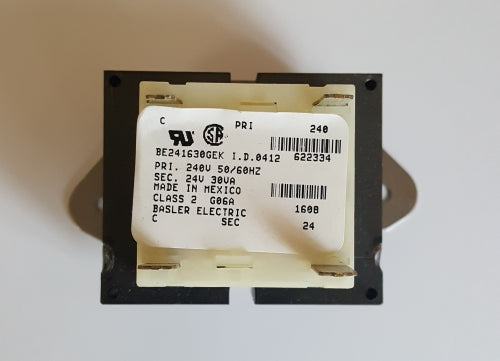 Nordyne/Miller/Intertherm 622334 Transformer 24V@30VA (NOT RETURNABLE)