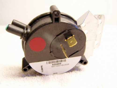 Nordyne/Miller/Intertherm Pressure Switch (1.0in PR) (FM-632452) (NOT RETURNABLE)