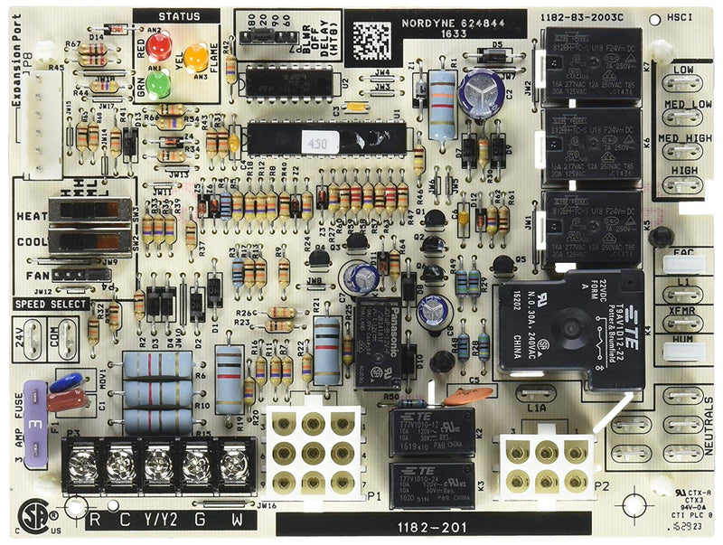 Intertherm/Nordyne Single Stage G7/M7 Control Board (NOT RETURNABLE)