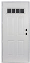 Outswing Door for Mobile Homes with 4-lite Glass (NOT RETURNABLE)