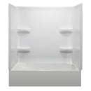 Lyons 27''x54'' White Mobile Home Tub With 3 Piece Surround