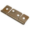 Interior Non-Mortise Door Hinge Pair (Brass)