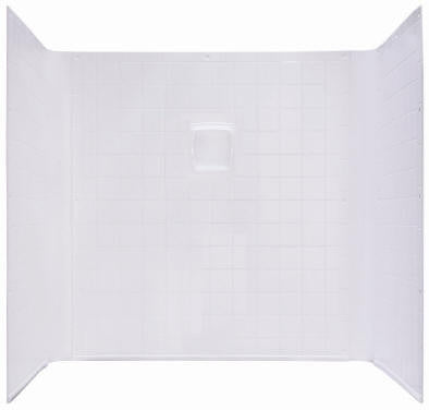 Kinro Mobile Home 1 Piece 32x32 Tile Surround (white)