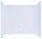 Kinro Mobile Home 1 Piece White Tile Wall Surround 40 in x 54 in