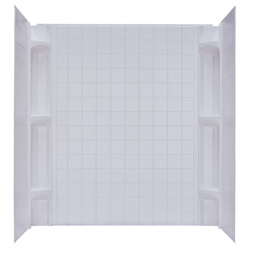 Kinro Mobile Home 5 Piece White Wall Surround