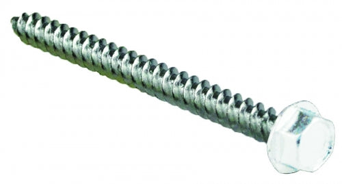 1/4 Pound White Hex Head Screws