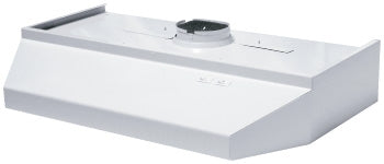 Ventline 30in White Range Hood Round Vertical Outlet (VH-11302W)