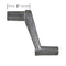 1 in Metal Jalousie Window Crank Handle