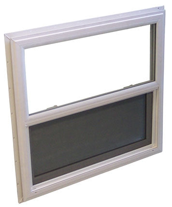 Kinro 30in White Vinyl Vertical Sliding Windows