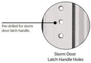 9-Lite Combination Door for Mobile Homes with Cottage Window (NOT RETURNABLE)