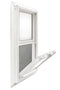 Kinro 30in White Vinyl Vertical Sliding Windows