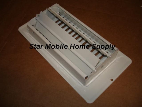 4 X 8 White Floor Register